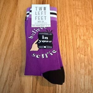 Purple Novelty Socks